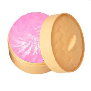 Dumpling Squishy Toy with Bamboo Steamer Box, Soft Slow Rising Sensory Stress Relief Squeeze Toy