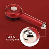 Electric Micro-current Massage Comb 660nm Red Light Hair Care Comb Kneading Relax Head Scalp Massager Blood Circulation