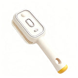 Electric Spray Hair Brush 2-In-1 Misting Hair Brush with Water Spray Reduce Frizz Anti-Static Retractable Steam Massage Comb