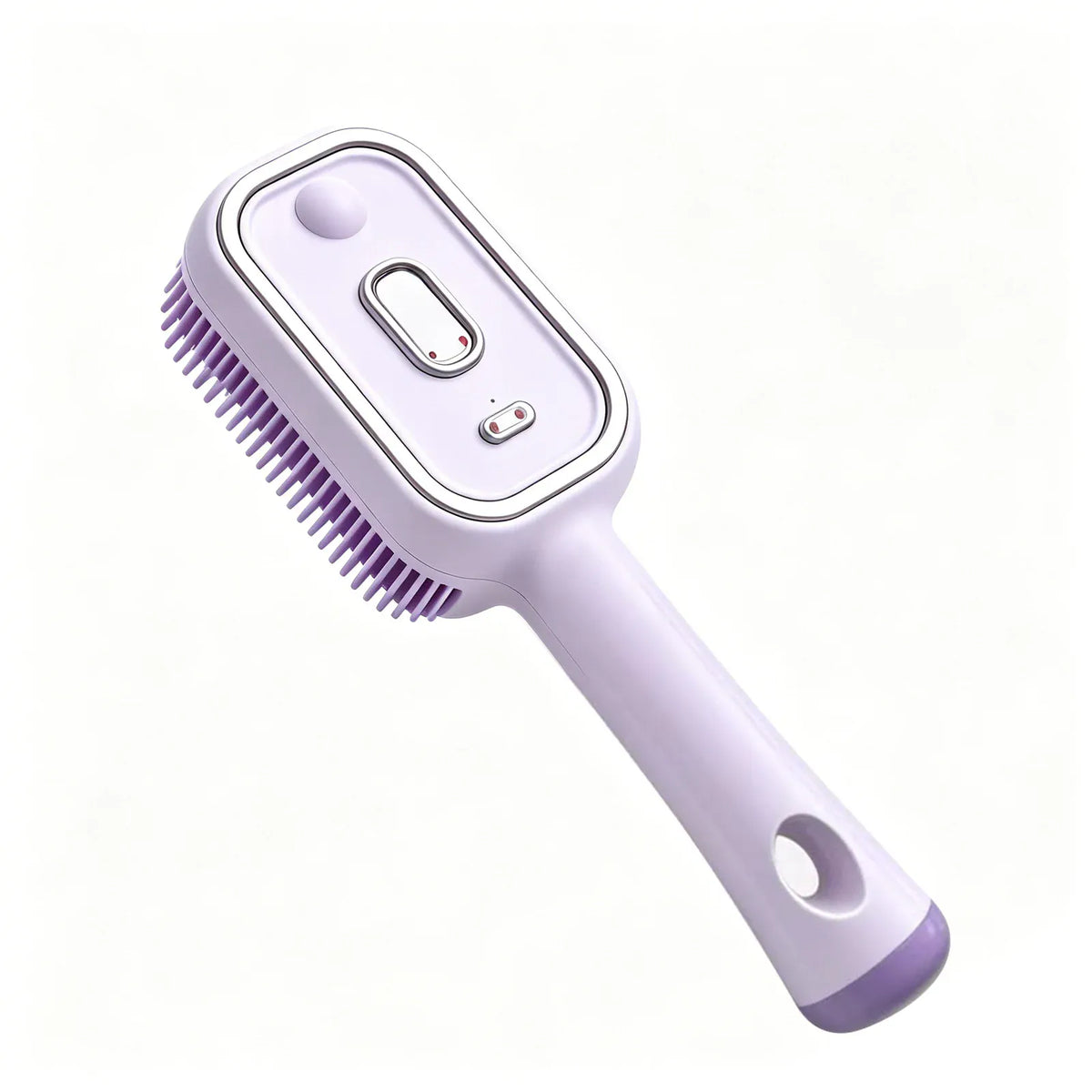 Electric Spray Hair Brush 2-In-1 Misting Hair Brush with Water Spray Reduce Frizz Anti-Static Retractable Steam Massage Comb