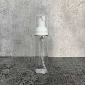 Empty Transparent Pump 50mL Travel Wash Cosmetic Foam Shampoo Bottle Dispenser