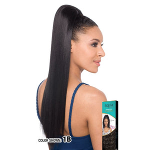 Equal Synthetic Drawstring Ponytail - Yaky Straight 20"