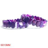 Classic elastic bracelet with natural Persian Gulf sun stone for men and women, HSF Marketplace jewelry