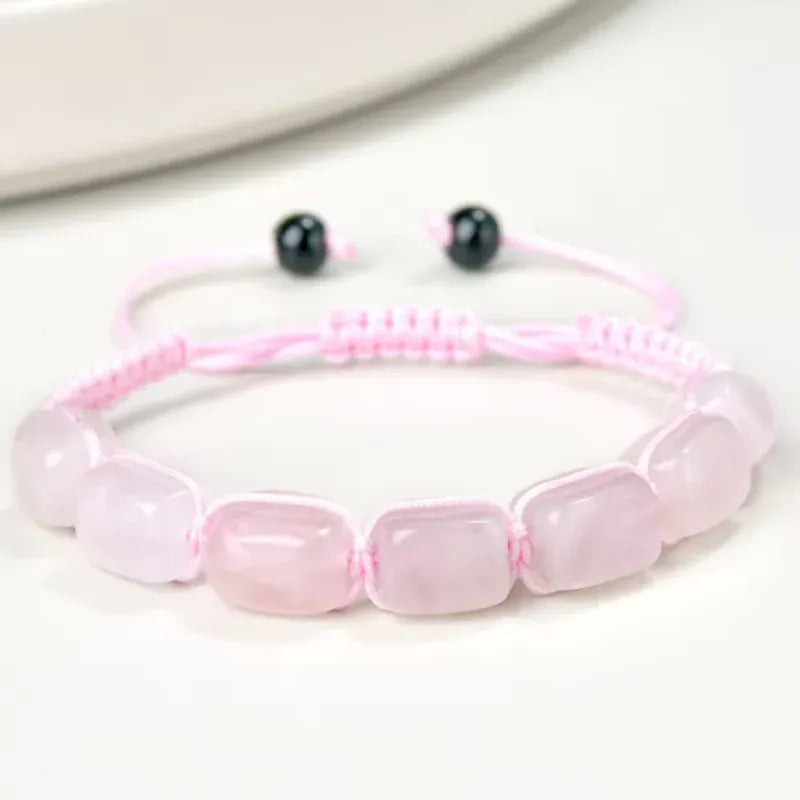 Fashion Irregular Stone Chakra Bracelet Yoga Meditation Relax Anxiety Bangle Healing Crystals Bracelet for Women