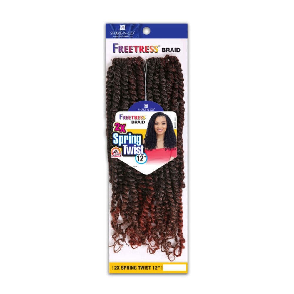 Freetress Braid Crochet Hair - 2x Spring Twist 12"