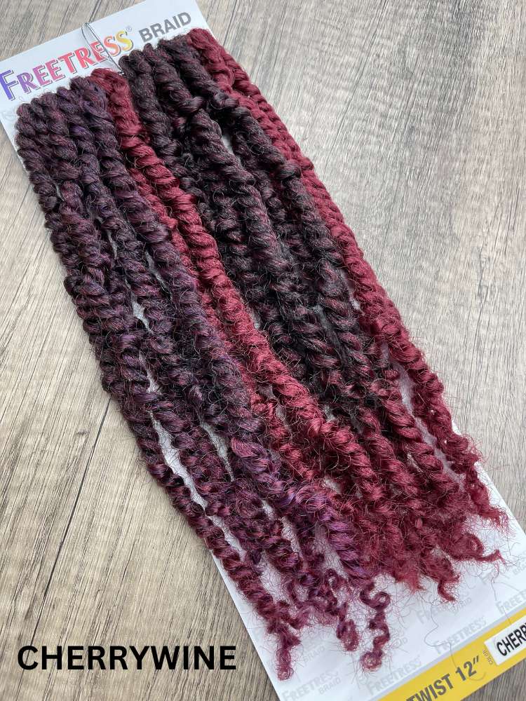 Freetress Braid Crochet Hair - 2x Spring Twist 12"