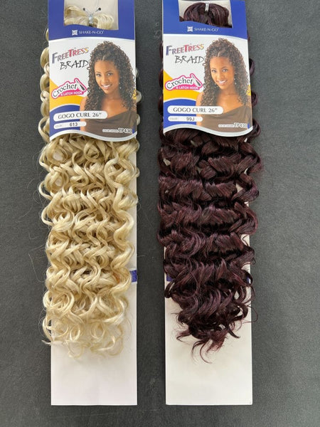 Crochet Freetress Beach Curl  Human hair crochet braids, Curly