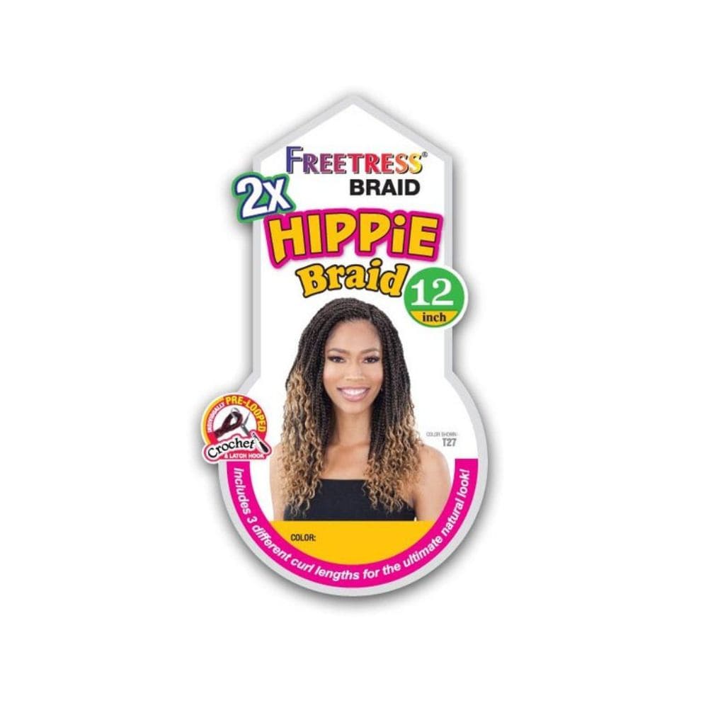 Freetress Crochet Braid - 2X Hippie Braid 12