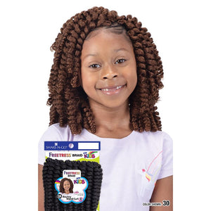 FreeTress Crochet Braid - 3X Kids Bouncy Wand Curl 6"