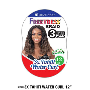 FreeTress Braid - 3X Tahiti Water Curl 12"