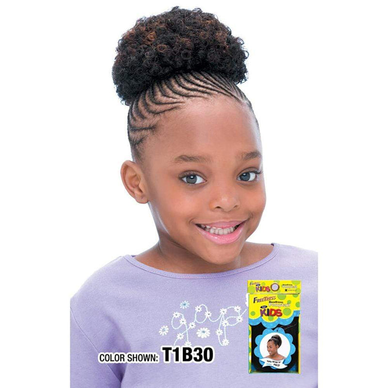 Freetress Drawstring Kids Ponytail - Afro 4"