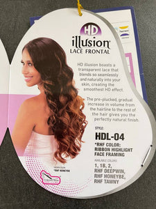 FreeTress Equal 13x6 HD Illusion Lace Frontal Wig - HDL-04