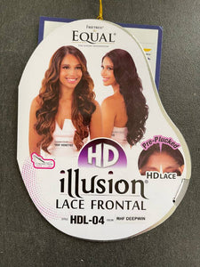 Freetress Equal HD Illusion Half Up Lace Frontal Wig - HDL-09, OT530