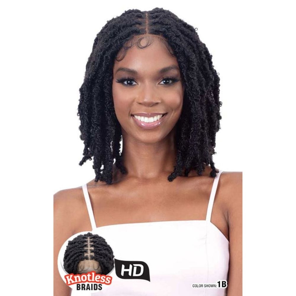 Freetress Equal Braided Lace Front Wig - Knotless Butterfly Loc