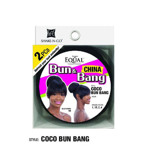 Freetress Equal Bun & Bang 2PCS - Coco Bun Bang