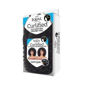 Freetress Equal Curlified 5x5 Hand-Tied Crochet Wig - Curl Code