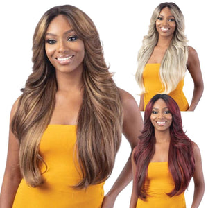 FreeTress Equal Curtain Bang HD Lace Wig - Bombshell