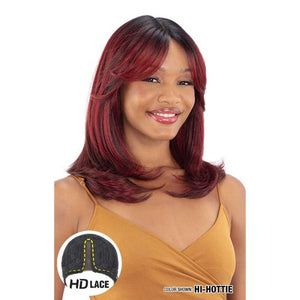 FreeTress Equal Curtain Bang HD Lace Part Wig - Sage