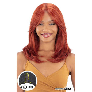 FreeTress Equal Curtain Bang HD Lace Wig - Sage