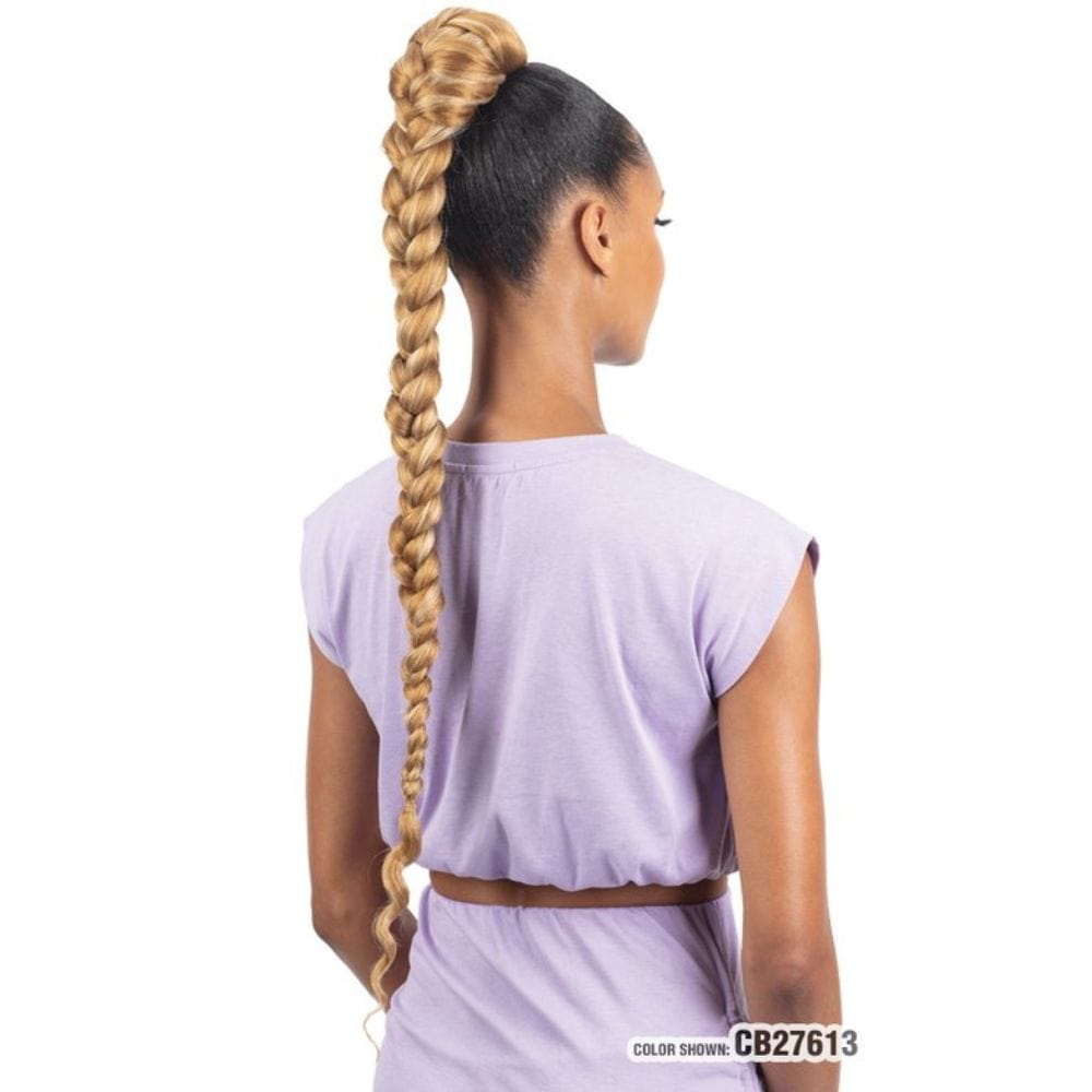 FreeTress Equal Ponytail - Jumbo Braid Goddess Ponytail 30