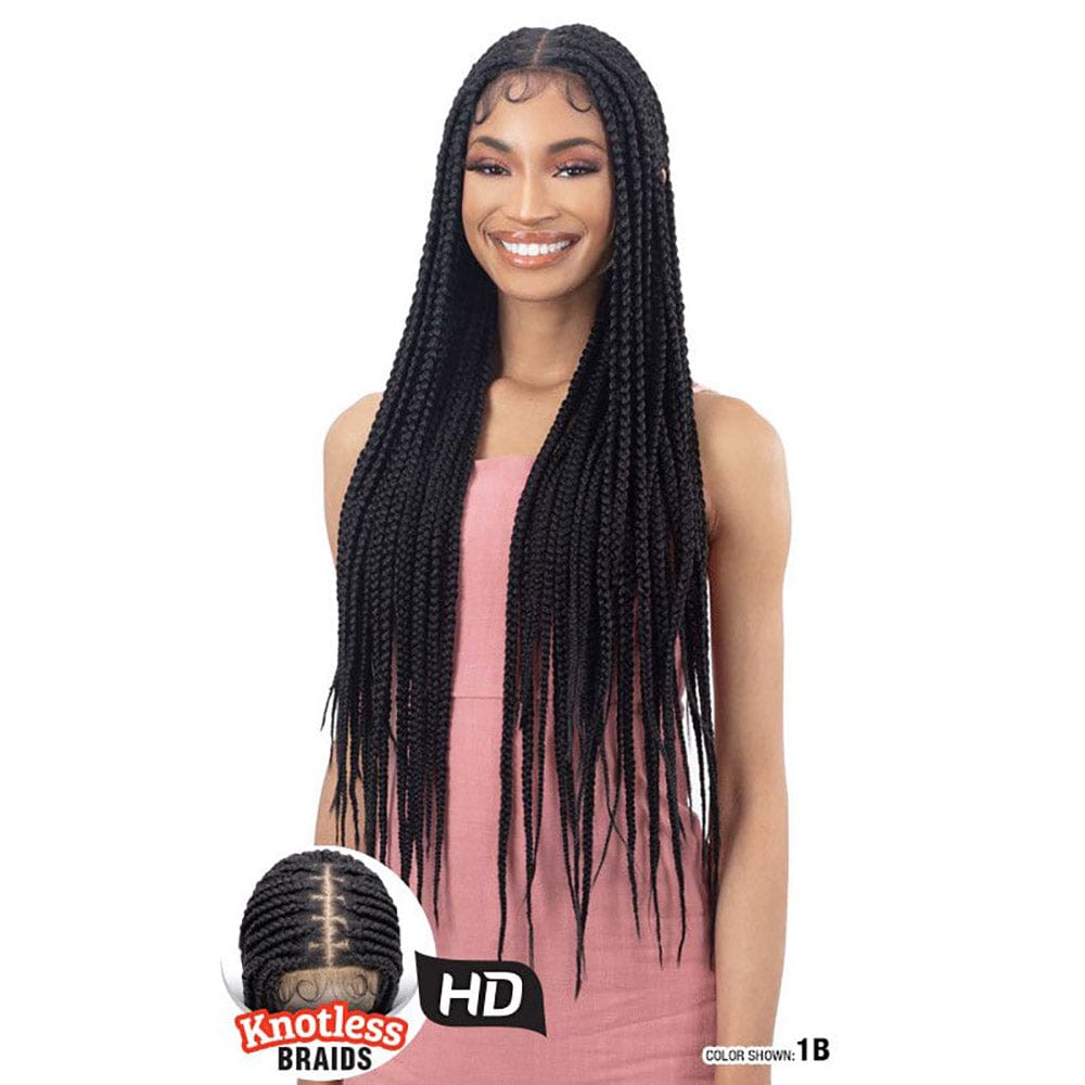 FreeTress Equal Freedom Part HD Lace Front Wig - Knotless Box Braid