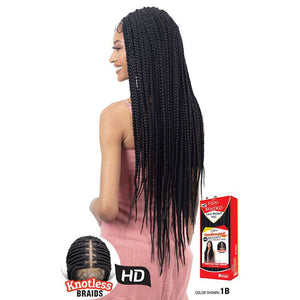 FreeTress Equal Freedom Part HD Lace Front Wig - Knotless Box Braid