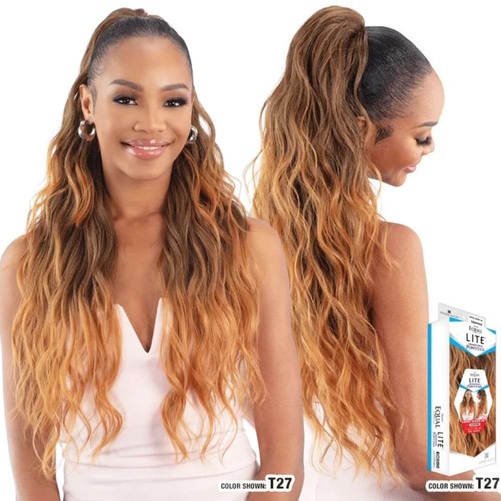 FreeTress Equal Lite Drawstring Ponytail - Loose Wave 28"
