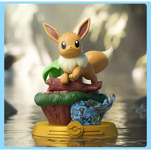 Funism Pokémon Eevee Adventure Blind Box Figure, Mystery Collectible Toy, Anime Desktop Display