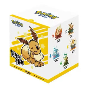 Funism Pokémon Eevee Adventure Blind Box Figure, Mystery Collectible Toy, Anime Desktop Display