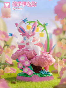 Funism Pokémon Eevee Blind Box Figure, Anime Desktop Collectible, Mystery Box Toy