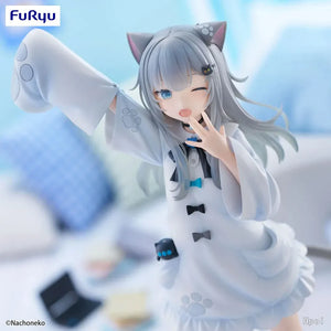 FuRyu Trio-Try-iT Nachoneko Amagi Natsuki Cat Girl Anime Figure, 22cm Collectible Model Gift
