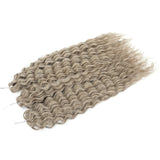 Gladys 24 Inch Ariel Water Wave Crochet Hair Extensions 300g/3pcs Blonde Black 60cm Braids Twist Hair Synthetic Hair Extensions