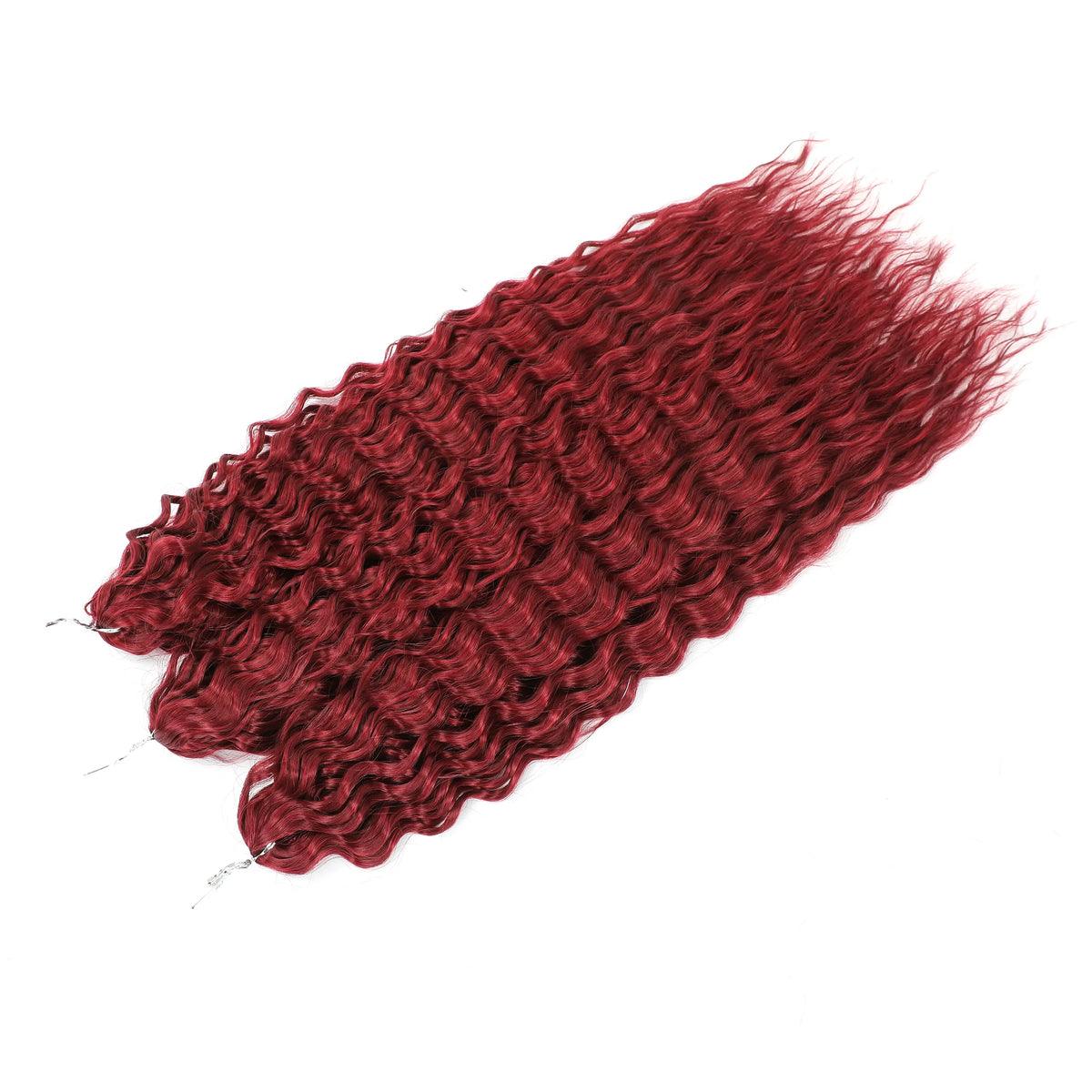 Gladys 24 Inch Ariel Water Wave Crochet Hair Extensions 300g/3pcs Blonde Black 60cm Braids Twist Hair Synthetic Hair Extensions