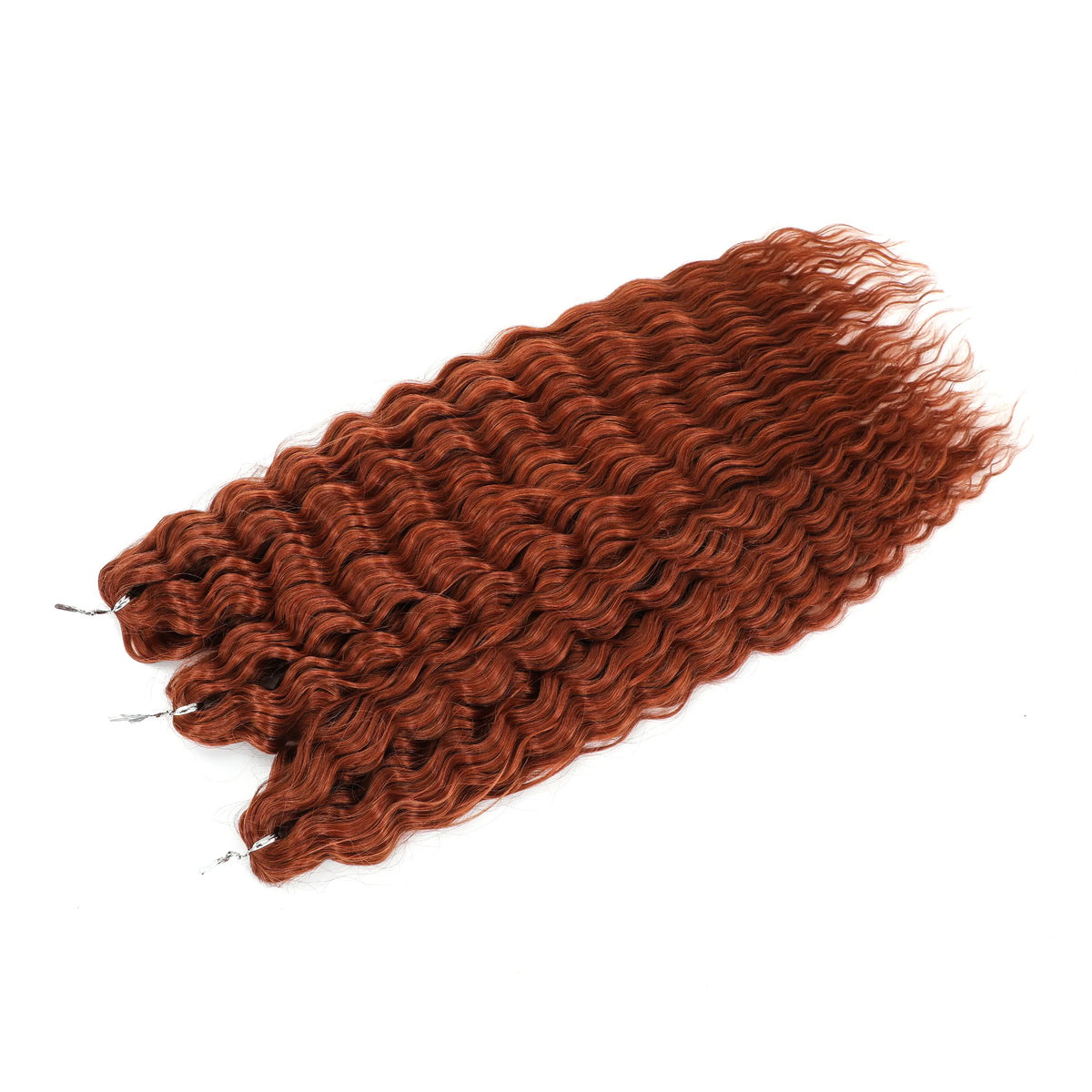 Gladys 24 Inch Ariel Water Wave Crochet Hair Extensions 300g/3pcs Blonde Black 60cm Braids Twist Hair Synthetic Hair Extensions