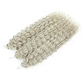 Gladys 24 Inch Ariel Water Wave Crochet Hair Extensions 300g/3pcs Blonde Black 60cm Braids Twist Hair Synthetic Hair Extensions