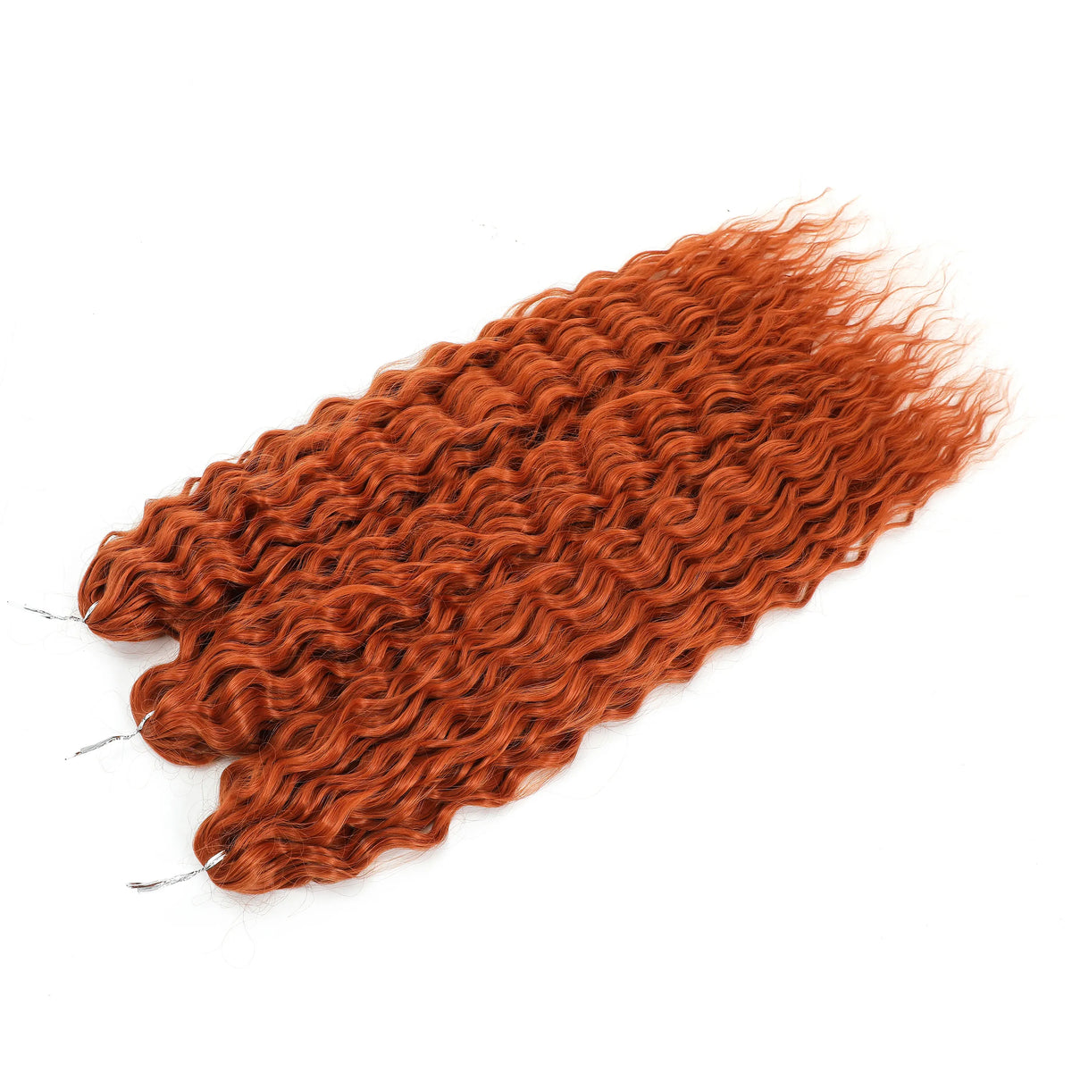 Gladys 24 Inch Ariel Water Wave Crochet Hair Extensions 300g/3pcs Blonde Black 60cm Braids Twist Hair Synthetic Hair Extensions