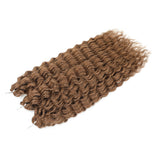 Gladys 24 Inch Ariel Water Wave Crochet Hair Extensions 300g/3pcs Blonde Black 60cm Braids Twist Hair Synthetic Hair Extensions