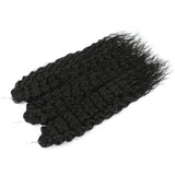 Gladys 24 Inch Ariel Water Wave Crochet Hair Extensions 300g/3pcs Blonde Black 60cm Braids Twist Hair Synthetic Hair Extensions