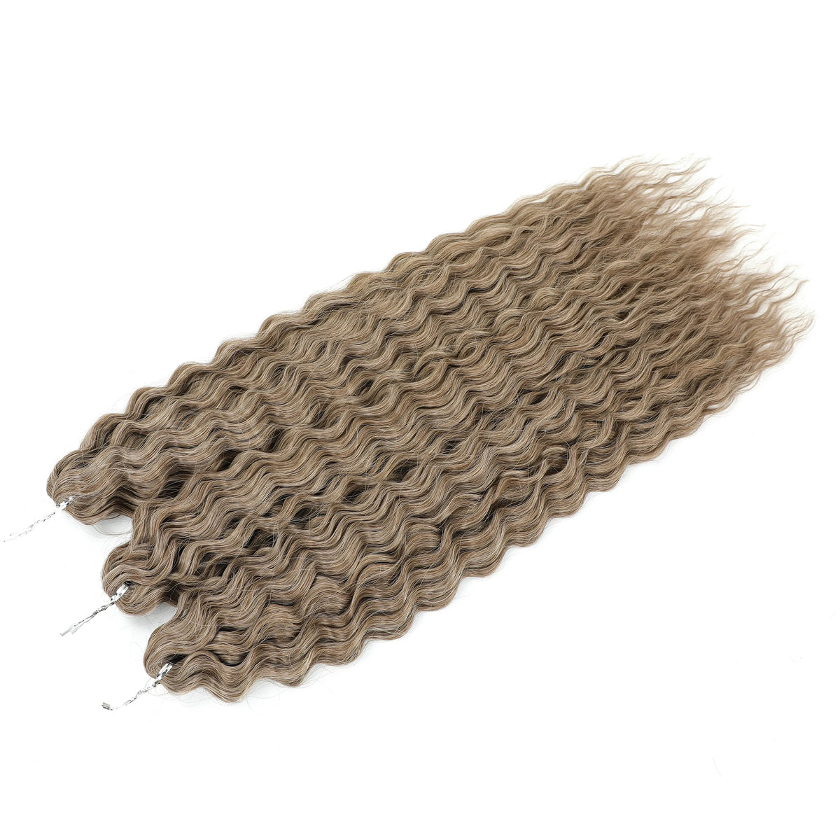 Gladys 24 Inch Ariel Water Wave Crochet Hair Extensions 300g/3pcs Blonde Black 60cm Braids Twist Hair Synthetic Hair Extensions