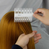 Hair Comb Hair Dyeing Highlight Hair Brush Fish Bone Rat Tail Comb Professional Barber Hairdressing Comb Salon Hair Styling Tool