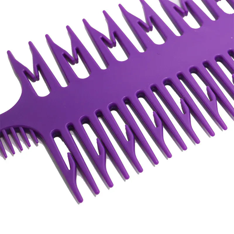 Hair Comb Hair Dyeing Highlight Hair Brush Fish Bone Rat Tail Comb Professional Barber Hairdressing Comb Salon Hair Styling Tool