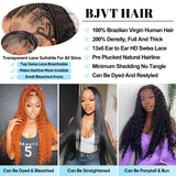 HD Lace Wig 13x6 Human Hair Natural Color Deep Wave Human Hair Wigs Pre Plucked 180 200 Density 30 40 Inch For Black Women