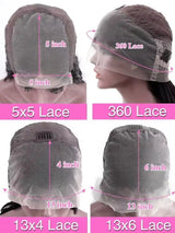 HD Transparent 13x4 13x6 Body Wave Lace Front Wig Pre Plucked 360 Lace Frontal Wig Human Hair Wigs For Women 5x5 Closure Wig