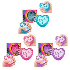 Heart Squishy Fidget Toy, Soft Slow Rising Stress Relief Squeeze for Sensory Play