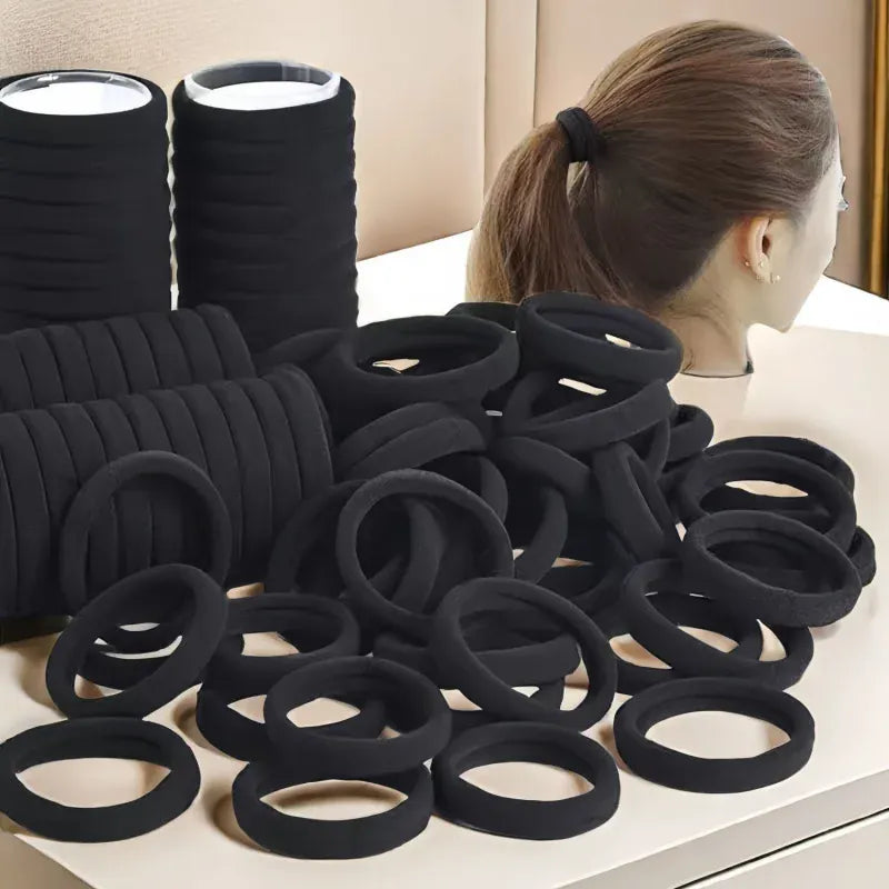 High Elastic Durable Seamless Hair Ties for Women No Damage Rubber Bands Soft Headbands Girls Hair Accessories