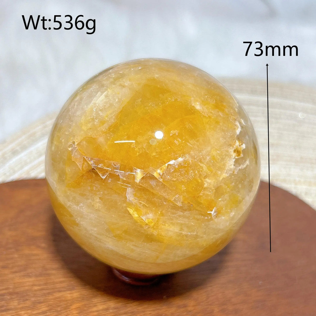 High Quality Healing Natural Crystal Golden Healer Sphere Polished Ball Mineral Reiki Ornament Home Decorations Room Decor Gift