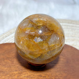 High Quality Healing Natural Crystal Golden Healer Sphere Polished Ball Mineral Reiki Ornament Home Decorations Room Decor Gift