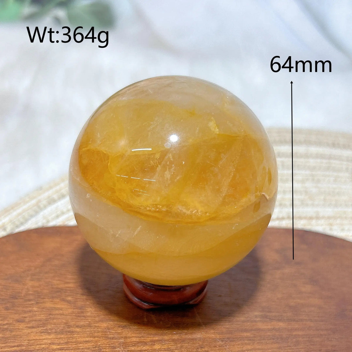 High Quality Healing Natural Crystal Golden Healer Sphere Polished Ball Mineral Reiki Ornament Home Decorations Room Decor Gift