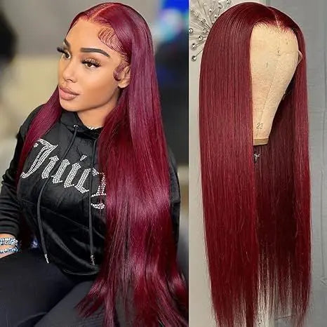 13x4 HD lace highlight wig, 250% density straight human hair lace frontal wig for women in honey blonde tones