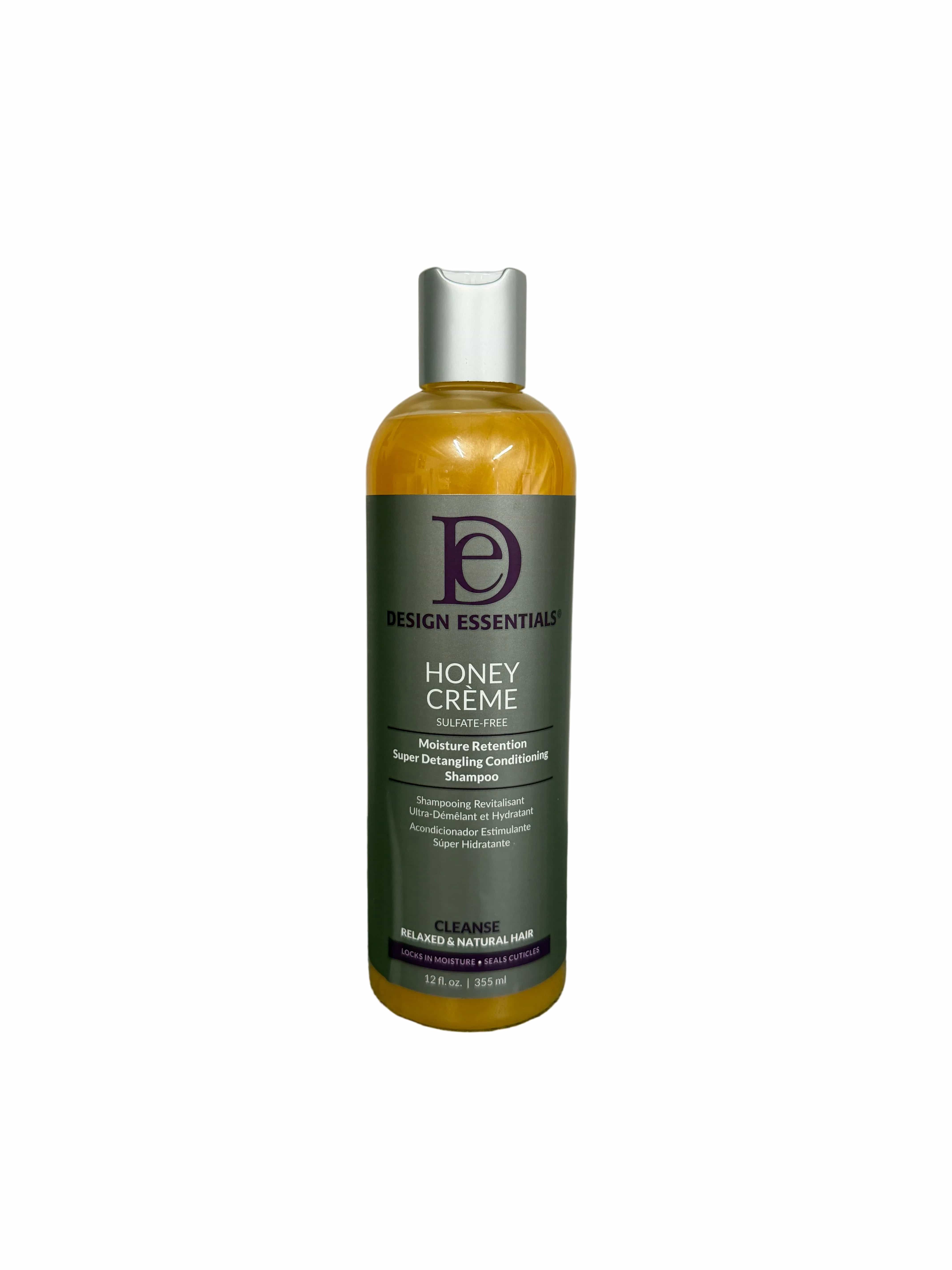 Honey Crème Moisture Retention Super Detangling Conditioning Shampoo 12oz